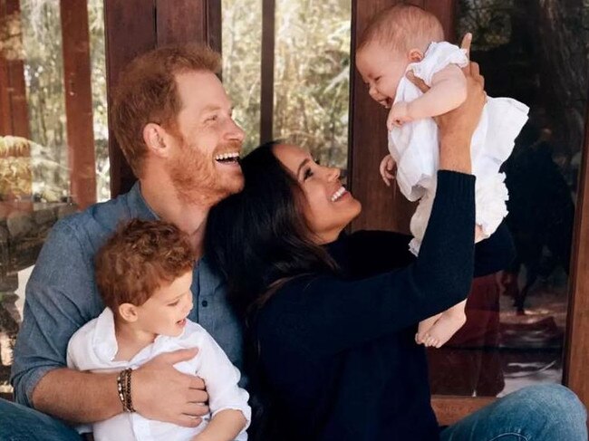 Meghan Markle will remain behind in California to celebrate the fourth birthday of son Archie. Picture: Supplied