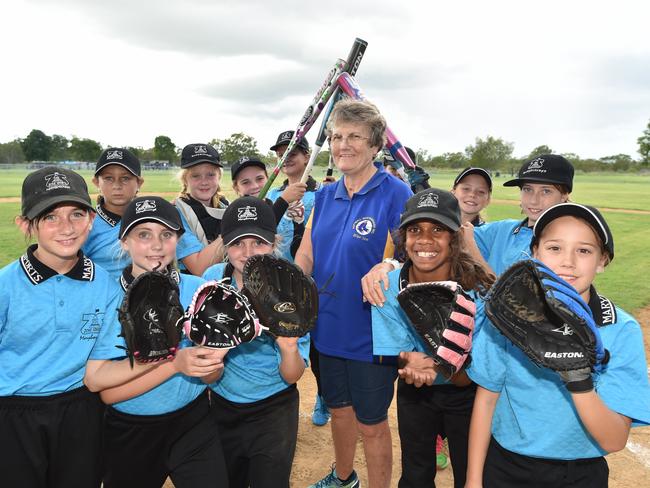 Sporting legend Vicki Warren devoted so much of her time to hockey and softball. Photo: Alistair Brightman / Fraser Coast Chronicle