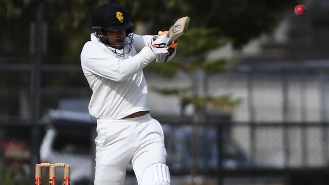 Adam Amin in action for Monash Tigers.