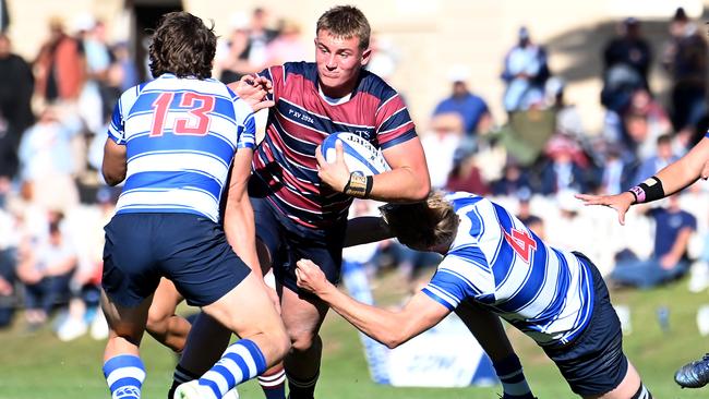 Kingsley Uys. GPS First XV rugby between Nudgee College and The Southport School. Saturday July 20, 2024. Picture, John Gass