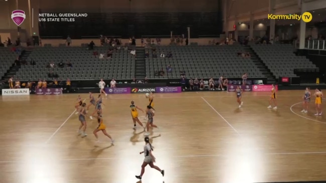 Watch replay: Netball Queensland U16/U18 State Titles - Sunshine Coast Thunder v Northern Mendi Rays Central (U16)