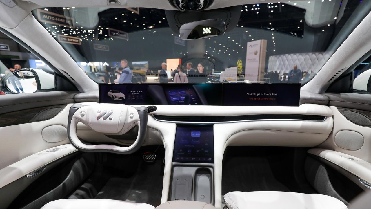 Interior of the IM L6 luxury sedan. Picture: Supplied