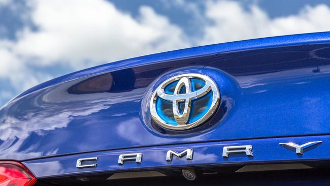 The Toyota Camry Hybrid. Picture: Thomas Wielecki.