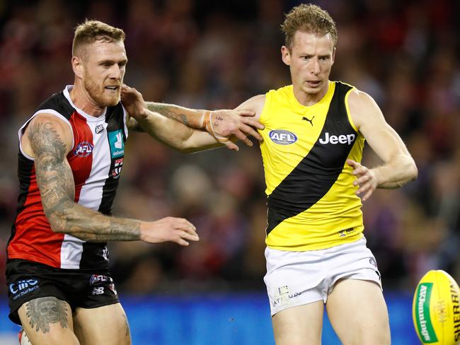 Richmond will host St Kilda at the MCG on Friday night. Picture: Michael Willson/AFL Photos via Getty Images