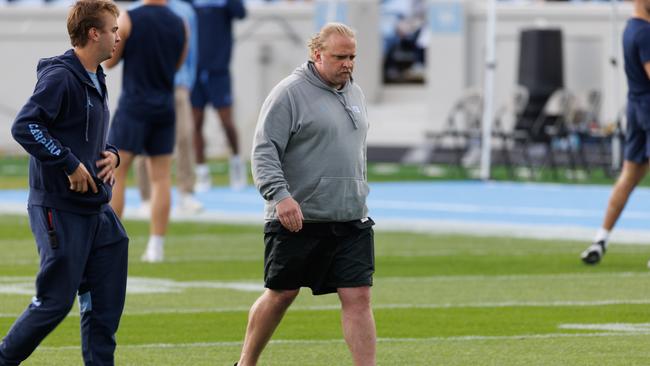 Defensive Coordinator Steve Belichick. (Photo by Peyton Williams/Getty Images)