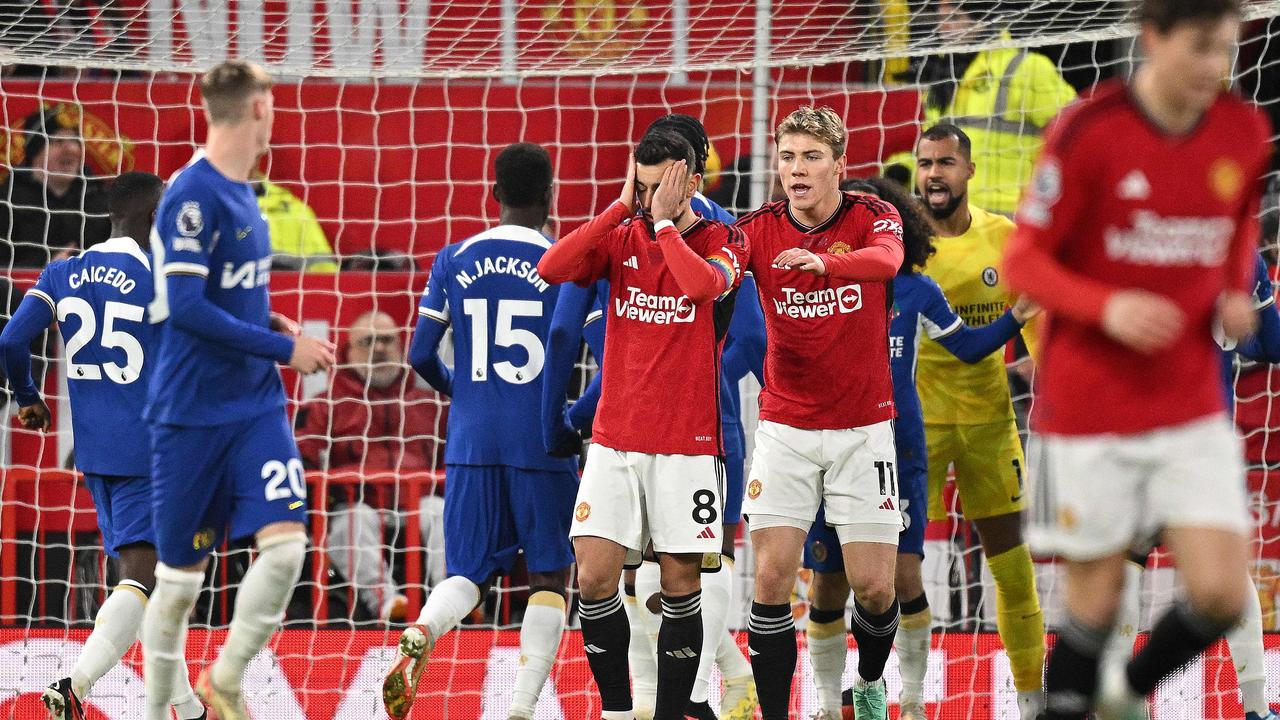 Fernandes had a penalty saved. (Photo by Oli SCARFF / AFP)