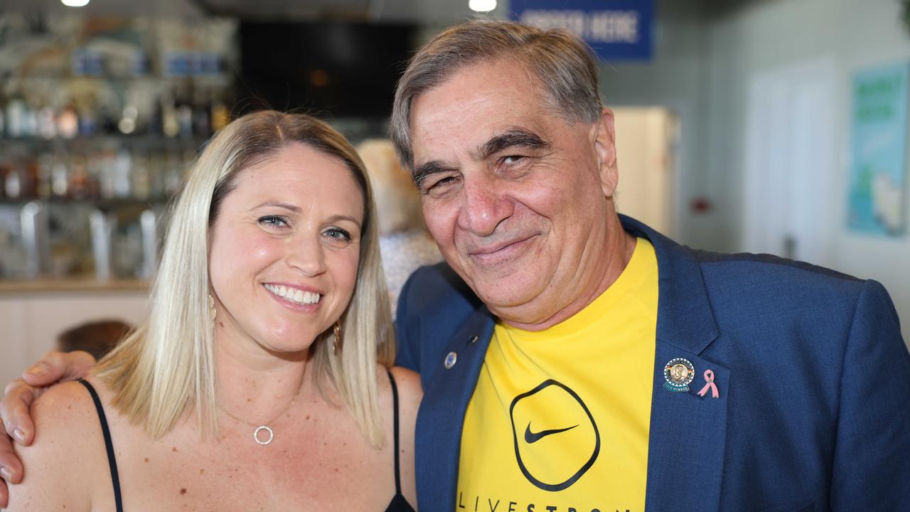 Breanna Andrews and Shane Andrews at the Surfers Paradise Surf Life Saving Club Centenary Season Launch for Gold Coast at Large. Picture, Portia Large.