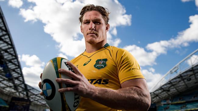 Wallabies captain Michael Hooper.