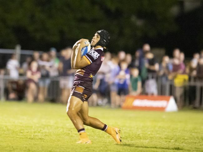 Reece Walsh was a star for the Broncos. Picture: Jim O'Reilly