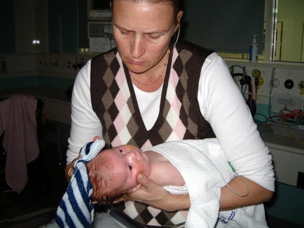 Stephanie suffered life-threatening issues three times after she was born. Picture: Supplied