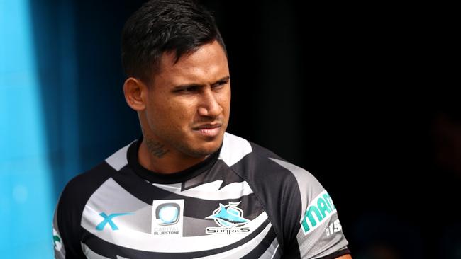 Ben Barba tested positive to cocaine during the 2015 Mad Monday celebrations and repeated the effort this year. Picture: Gregg Porteous