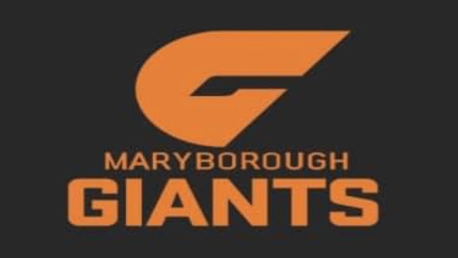 The Maryborough Giants new logo. Picture: Supplied.