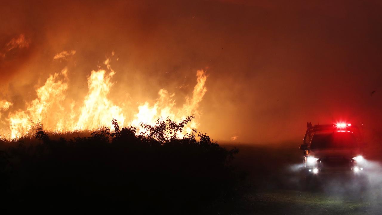 Fire ratings will move from high to extreme in parts of the state on Thursday and Friday. File picture: Glenn Hampson