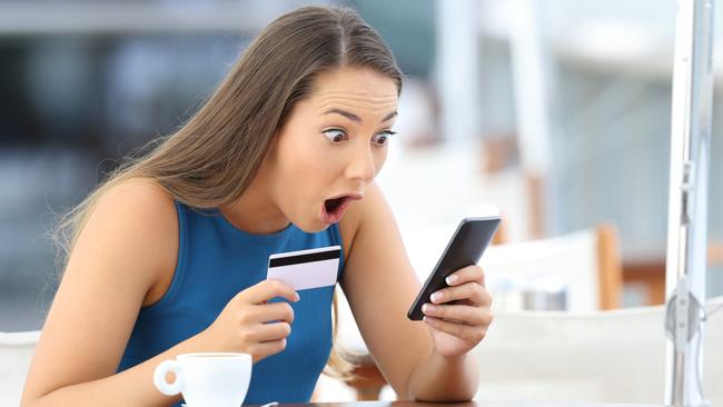 Unrestrained spending on credit cards can deliver a nasty financial shock. Picture: iStock.