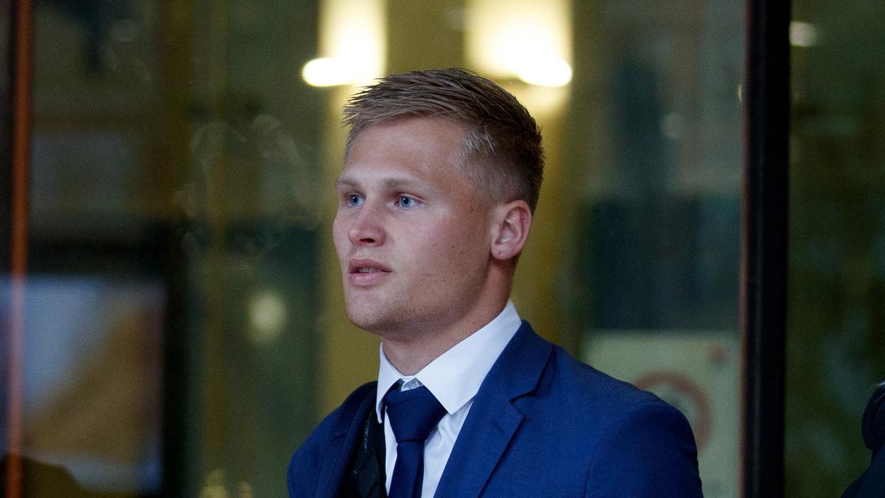 Connor Lind has denied engaging in sexual acts with two underage girls. Picture: NewsWire/Nikki Short