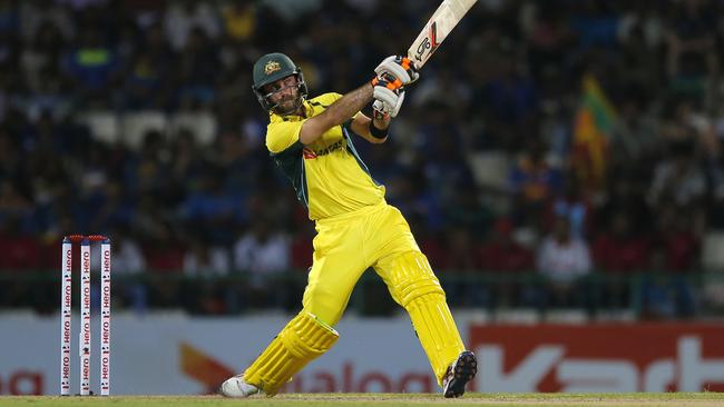 Glenn Maxwell helped Australia to a world record total in T20 internationals.
