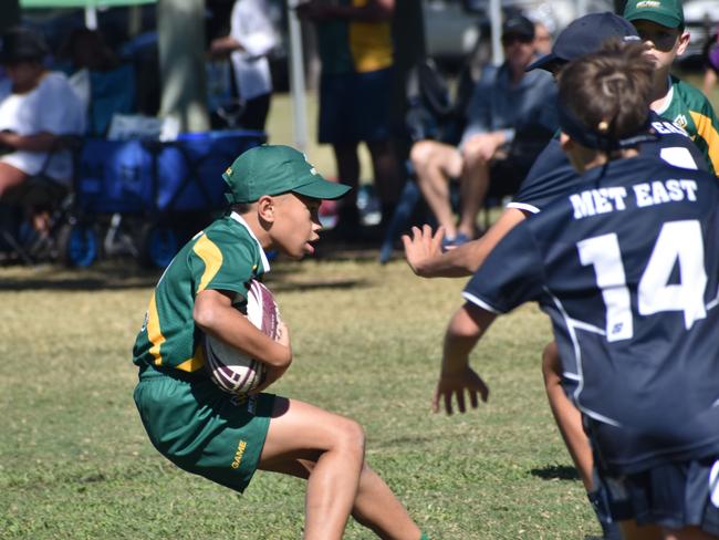 Queensland Representative School Sport state 10-12 years touch championships, Met West versus Met East at Cyril Connell Fields, Rockhampton, on June 7, 2024.