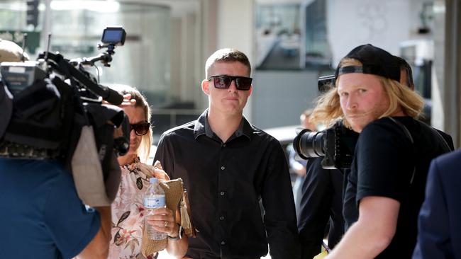 Jacob Fuller was sentenced today at Downing Centre Local Court. Picture: Damian Shaw