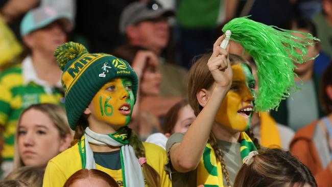 The Matildas generated a wealth of interest in women’s football across the country in 2023 following their success at the World Cup. Picture: James Worsfold/Getty Images