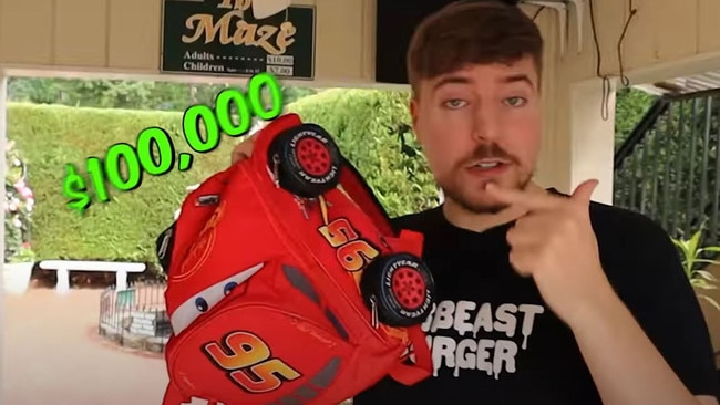 YouTuber MrBeast.