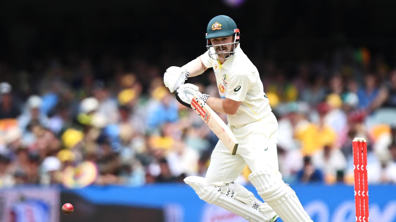 Travis Head top-scored for Australia in the first innings. Photo by Bradley Kanaris/Getty Images