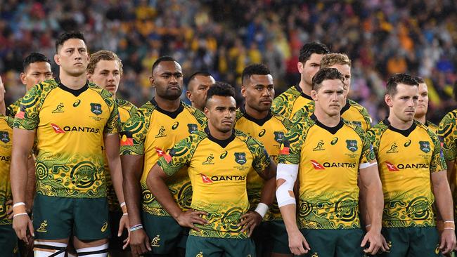 Australia beat the All Blacks in the jersey last year. Picture: AAP