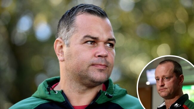 Former South Sydney coach Anthony Seibold says he wasn’t responsible for Michael Maguire’s sacking. (AAP Image/Joel Carrett) 