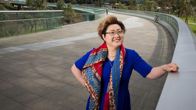 Adelaide-based Chinese entrepreneur Sally Zou. Picture: Jo-Anna Robinson