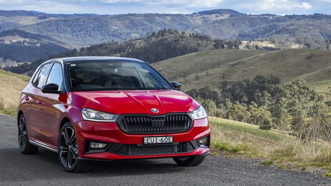 The 2022 Skoda Fabia Monte Carlo is about $38,000 drive-away.