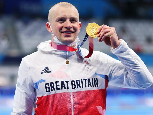 Adam Peaty is chasing a third straight Olympic gold medal. Picture: Maddie Meyer/Getty Images