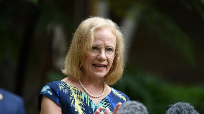 Queensland Chief Health Officer Dr Jeanette Young. Picture: NCA NewsWire / Dan Peled