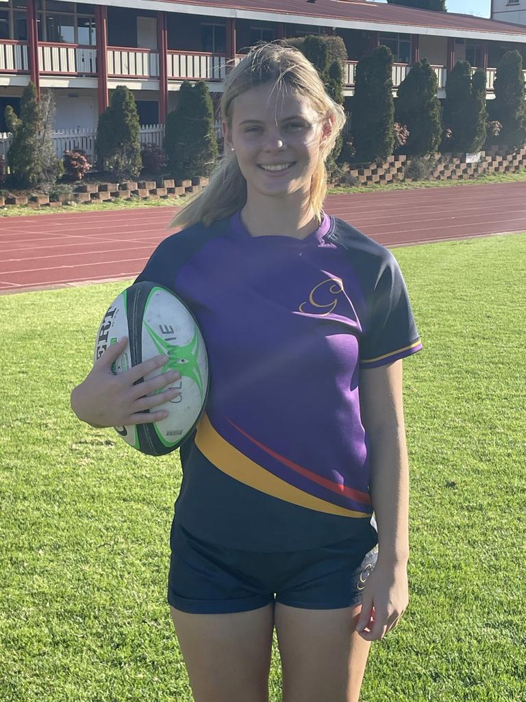 The Glennie School rugby captain Anna Park