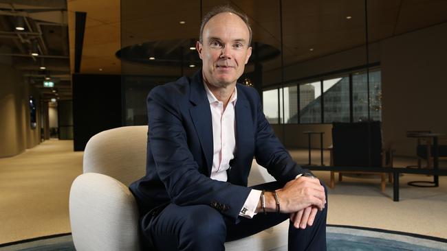 Magellan’s Hamish Douglass warns that the assumptions underpinning record share prices leave little margin for error. Picture: Britta Campion / The Australian