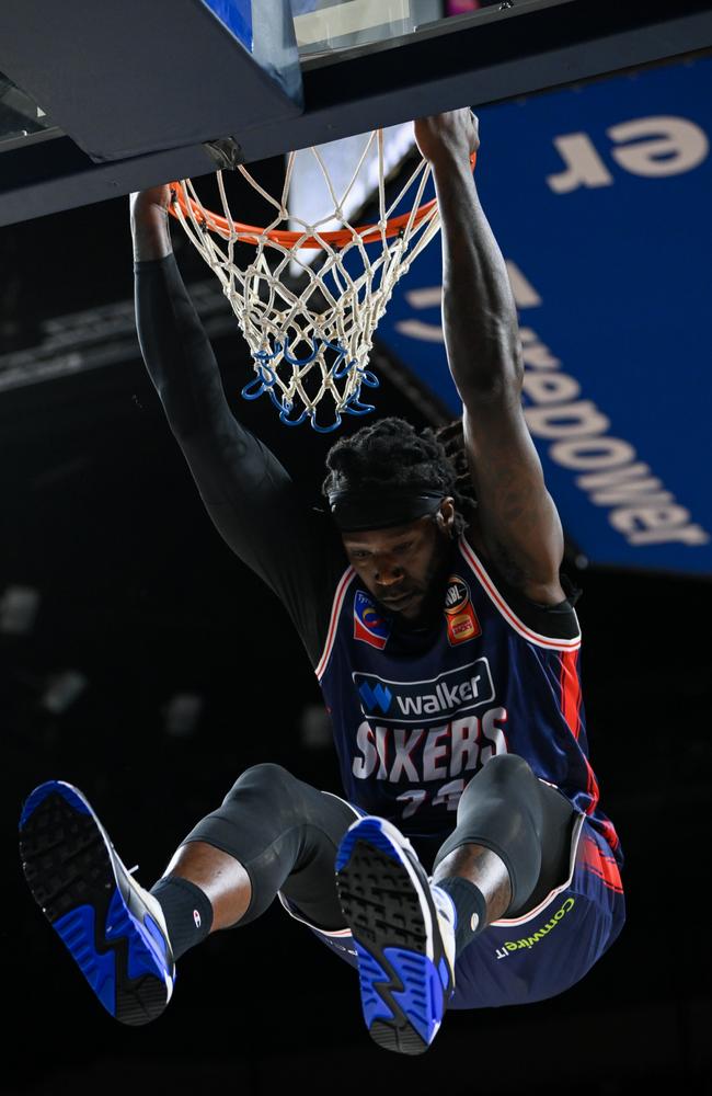 Montrezl Harrell gave the 36ers a spark. Picture: Getty Images