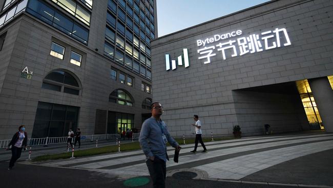 ByteDance had about 1.9 billion monthly active users across all its platforms as of December 2020, according to a company memo. Picture: Getty Images