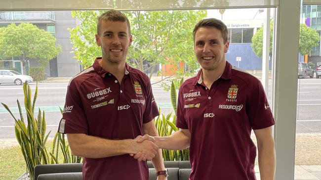 Former Glenelg skipper Chris Curran signed at the division one premiers in November. Picture: Prince Alfred Old Collegians Football Club