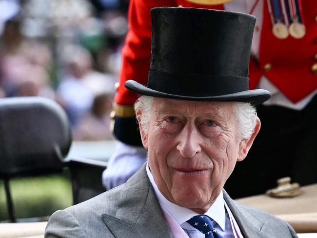 King Charles III arrives by carriage Royal Ascot. It is hoped the monarch will attend The Everest during his brief Australian tour. Picture: AFP