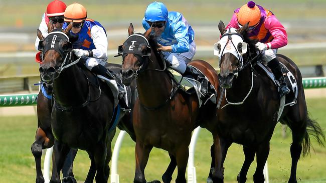 The experiment of racing at Doomben on Thursday will continue next season. Picture: AAP