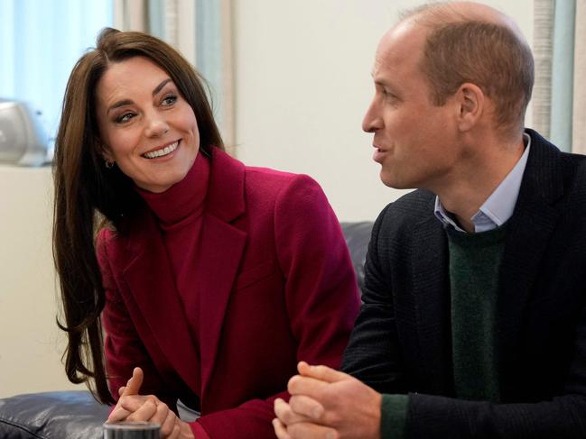 The couple appeared to be in good spirits in the wake of Prince Harry’s bombshell memoir, Spare. Picture: AFP