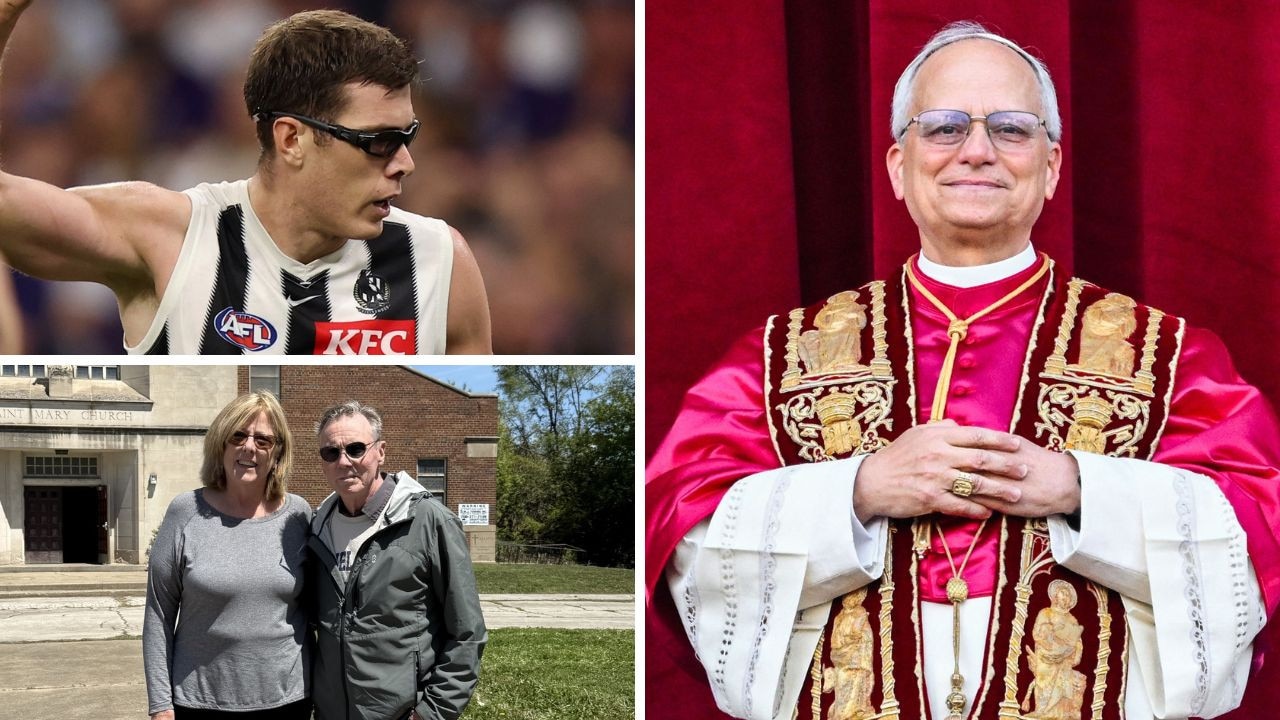 AFL star Mason Cox’s surprising link to Pope Leo
