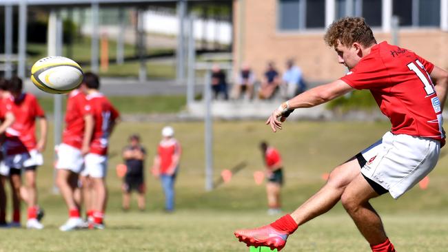 TAS First XV rugby action. Picture, John Gass