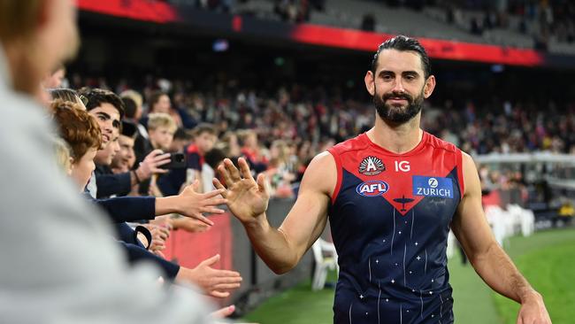 Grundy played in his first Anzac Day Eve match on Tuesday night Photo by Quinn Rooney/Getty Images)