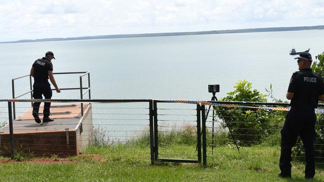 Police are investigating the circumstances surrounding the death of a 29-year-old man who fell from a cliff near the Darwin Esplanade on Monday. Picture Katrina Bridgeford.