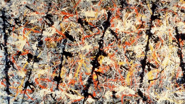 Jackson Pollock's Blue Poles, 1952.