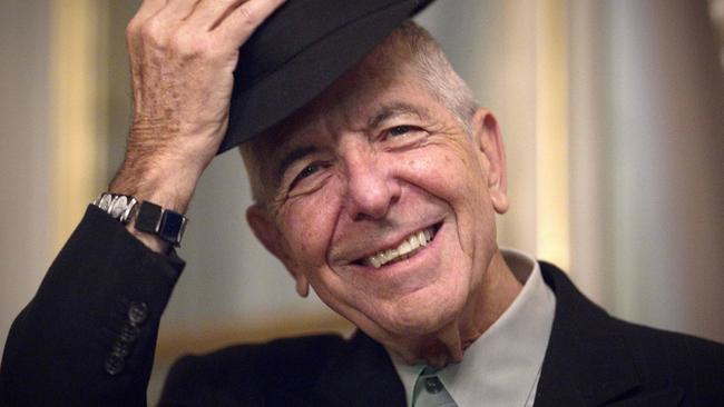 Leonard Cohen Picture: Joel Saget/AFP