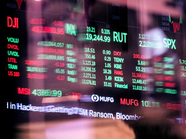 NEW YORK, NEW YORK - SEPTEMBER 18: An electronic board displays stock prices at the New York Stock Exchange on September 18, 2024 in New York City. The Federal Reserve is expected to announce its first interest rate cut since March 2020.   Stephanie Keith/Getty Images/AFP (Photo by STEPHANIE KEITH / GETTY IMAGES NORTH AMERICA / Getty Images via AFP)