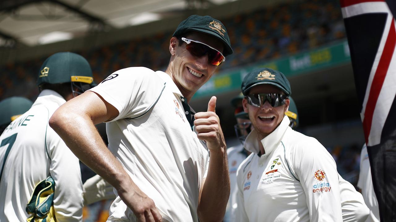 Australian captain Pat Cummins and vice-captain Steve Smith. Photo by Ryan Pierse/Getty Images