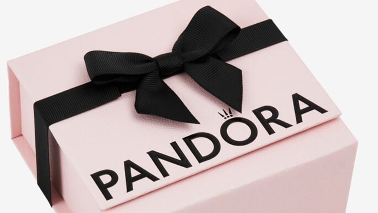 A Pandora gift box for jewellery. Picture: Pandora