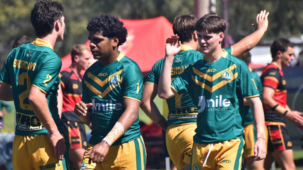 Dolphins Cup grand final, St Brendan’s College versus Rockhampton Grammar School, at Rugby Park on August 16, 2024.