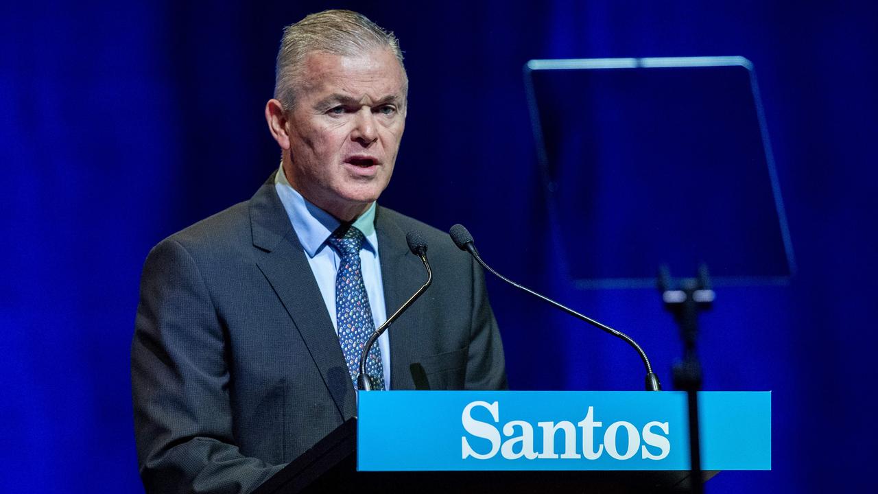 Santos chief executive Kevin Gallagher. Picture: Mark Brake